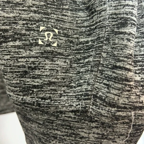 Lululemon Men’s City Sweat Zip Hoodie Fleece Size L Heathered Muslin - Picture 7 of 7